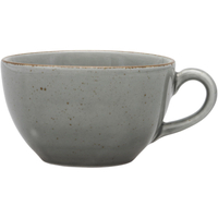 Filiżanka Aida z porcelany 280 ml, szara | LUBIANA, Art