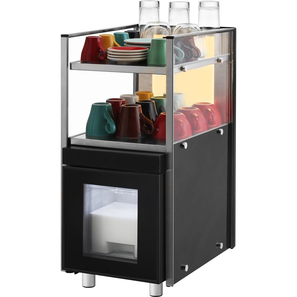 Lodówka, chłodziarka na mleko z podgrzewaczem, 3,5 l, 310x430x640 mm | STALGAST, 844486