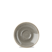 Spodek espresso, Ø118 mm | CHURCHILL, Stonecast Peppercorn Grey