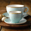 Filiżanka do espresso, 90 ml | CHURCHILL, Stonecast Duck Egg Blue