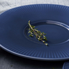 Talerz Gourmet ze średnim rantem, ⌀285 mm, niebieski | STEELITE, Willow Azure