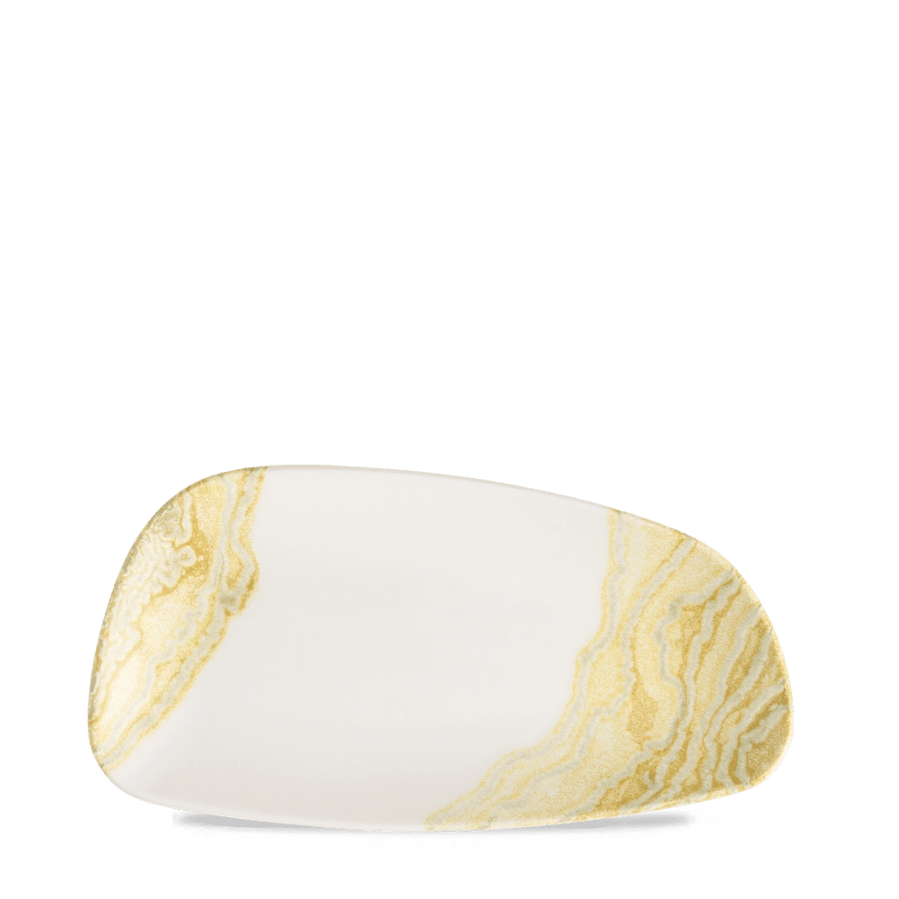 Talerz Geo szefa kuchni, 300×155 mm | CHURCHILL, Tide Gold