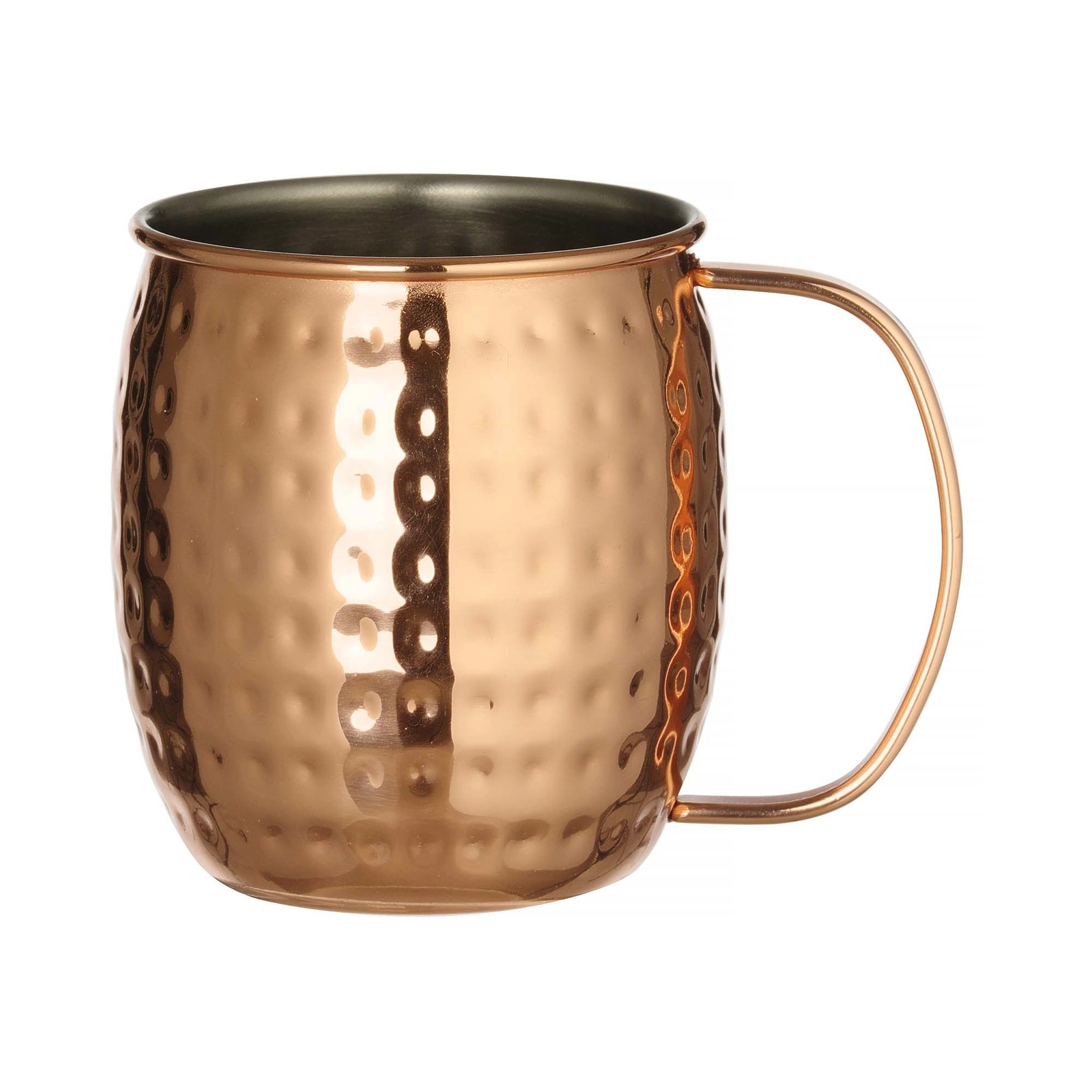 Kubek Moscow Mule młotkowany, miedziany, 500 ml, Ø97×100 mm | BAR UP, 596975