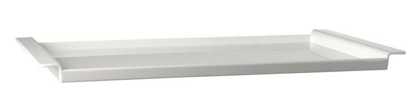 Taca na pieczywo z melaminy 595x355x35 mm, biała | APS, Brotstation