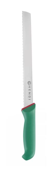 Nóż do chleba, 260 mm, zielony | HENDI, Green Line
