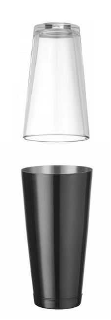 Shaker bostoński, czarny, 0,8 l | BARUP, 596678