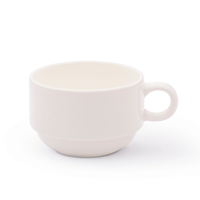 Filiżanka sztaplowana, 75 ml | LUZERNE, Ivory