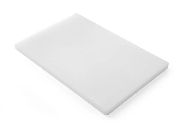 Deska do krojenia uniwersalna, 450x300x20 mm, biała | HENDI, 826379