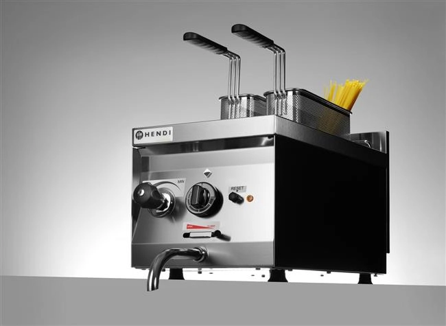 Urządzenie do gotowania makaronu i pierogów, 10 l, 3,5 kW, 230 V, 330x600x380 mm | HENDI, 238899