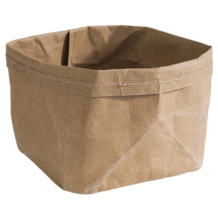 Torba na pieczywo 120x115x115 mm, brązowa | APS, 30355