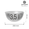 Miska bufetowa, Ø250 mm, 3,5 l | FINE DINE, Aura