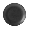 Talerz płytki z porcelany, czarny, ø300 mm | FINE DINE, Coal