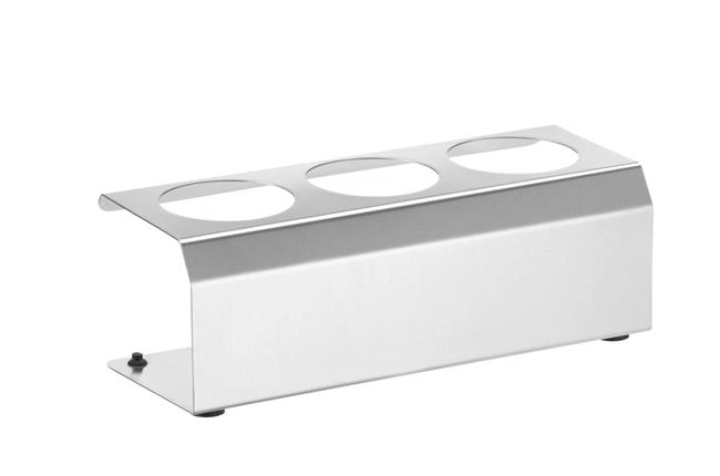 Ekspozytor do dyspenserów do sosów, 3x ø57 mm, 229x90x78 mm | HENDI, 557976