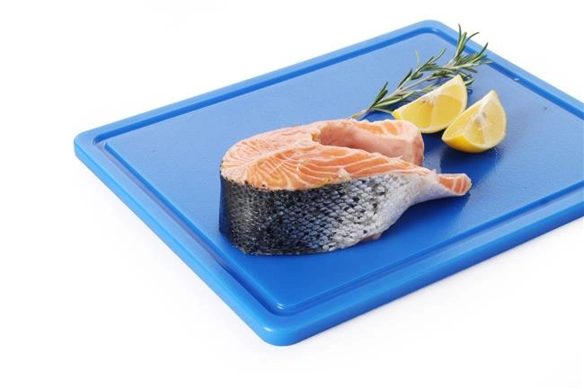 Deska do krojenia HACCP, 600x400x18 mm, niebieska | HENDI, 825624