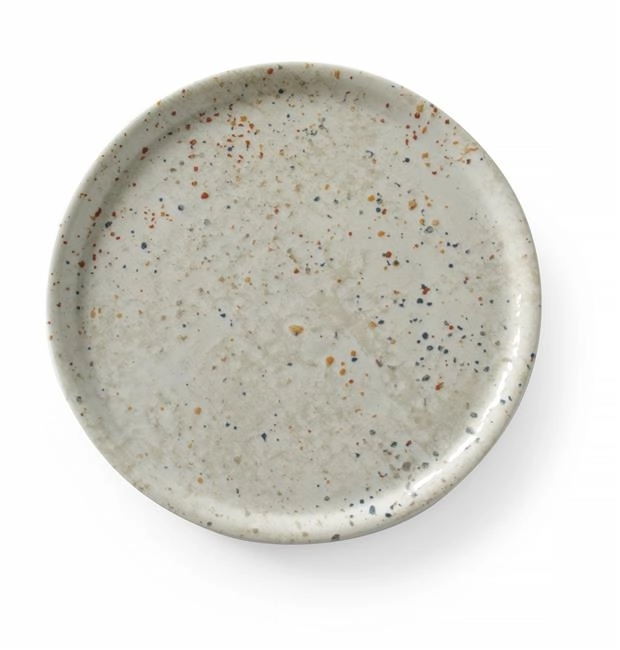 Talerz do pizzy, jasnoszary, ⌀310 mm | HENDI, Drops Collection