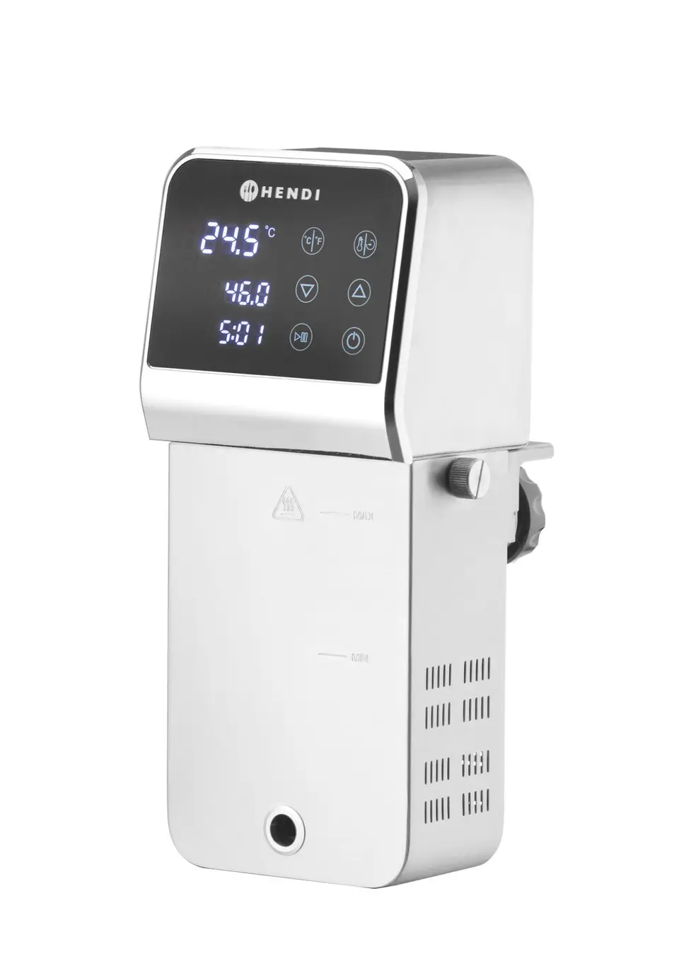 Cyrkulator zanurzeniowy do sous vide 80, 220-240 V, 2,3 kW, 80 l, 155x175x(H)319 mm | HENDI, 221143