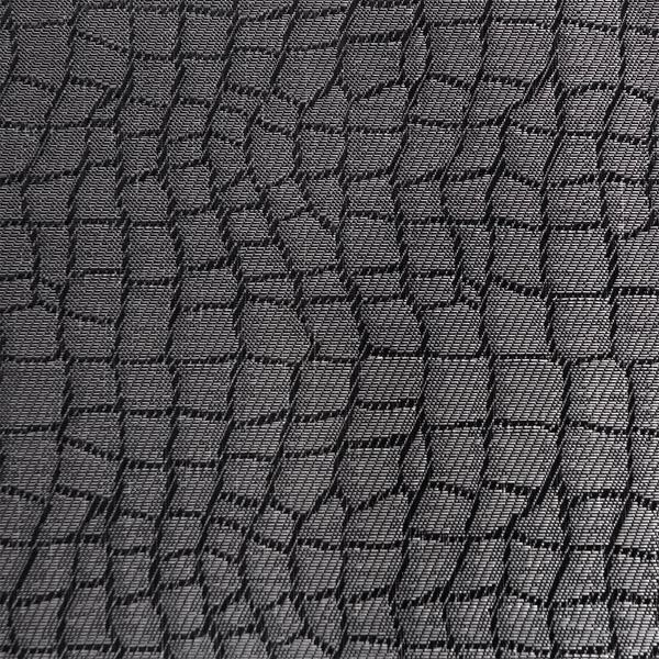 Podkładka stołowa z tworzywa 450x330 mm, mozaika czarno-szara | APS, 60509