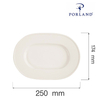 Półmisek owalny, Ø250 mm | PORLAND, Line