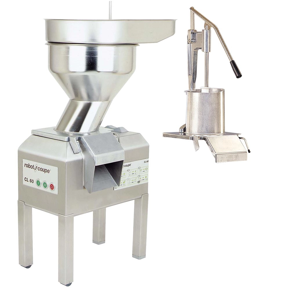 Szatkownica do warzyw z 2 podajnikami, 1.5 kW, 400 V, 1800 kg/h | ROBOT COUPE, CL60