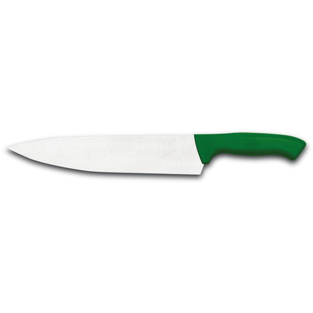 Nóż kucharski, HACCP, zielony, 250 mm | STALGAST, 283258