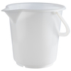 Wiadro z polietylenu z dzióbkiem, 10,5 l, Ø285 mm | APS, 30075