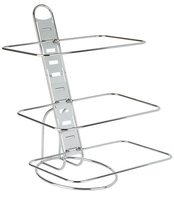 Etażera bufetowa GN 1/1 520x590x660 mm na 3 pojemniki ze stali chromowanej | APS, Big GN