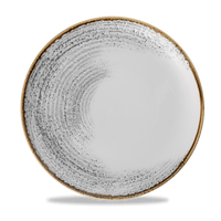 Talerz płytki, 288 mm | CHURCHILL, Homespun Accents Jasper Grey