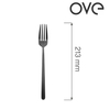 Widelec stołowy, 213 mm | OVE, Amarone Black