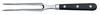 Kuty widelec szefa kuchni, czarny, 150 mm | VICTORINOX, 7.7233.15G