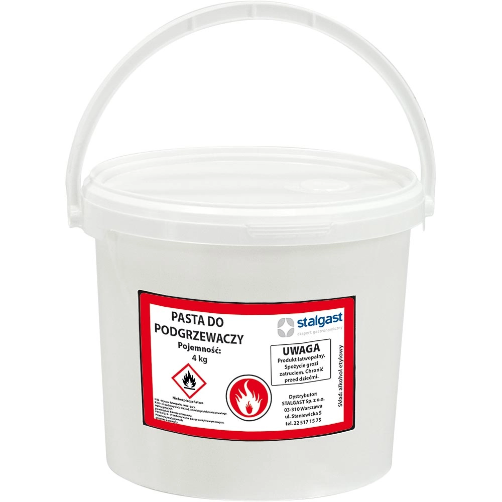 Żel do podgrzewaczy gastronomicznych, 4 kg | STALGAST, 430005