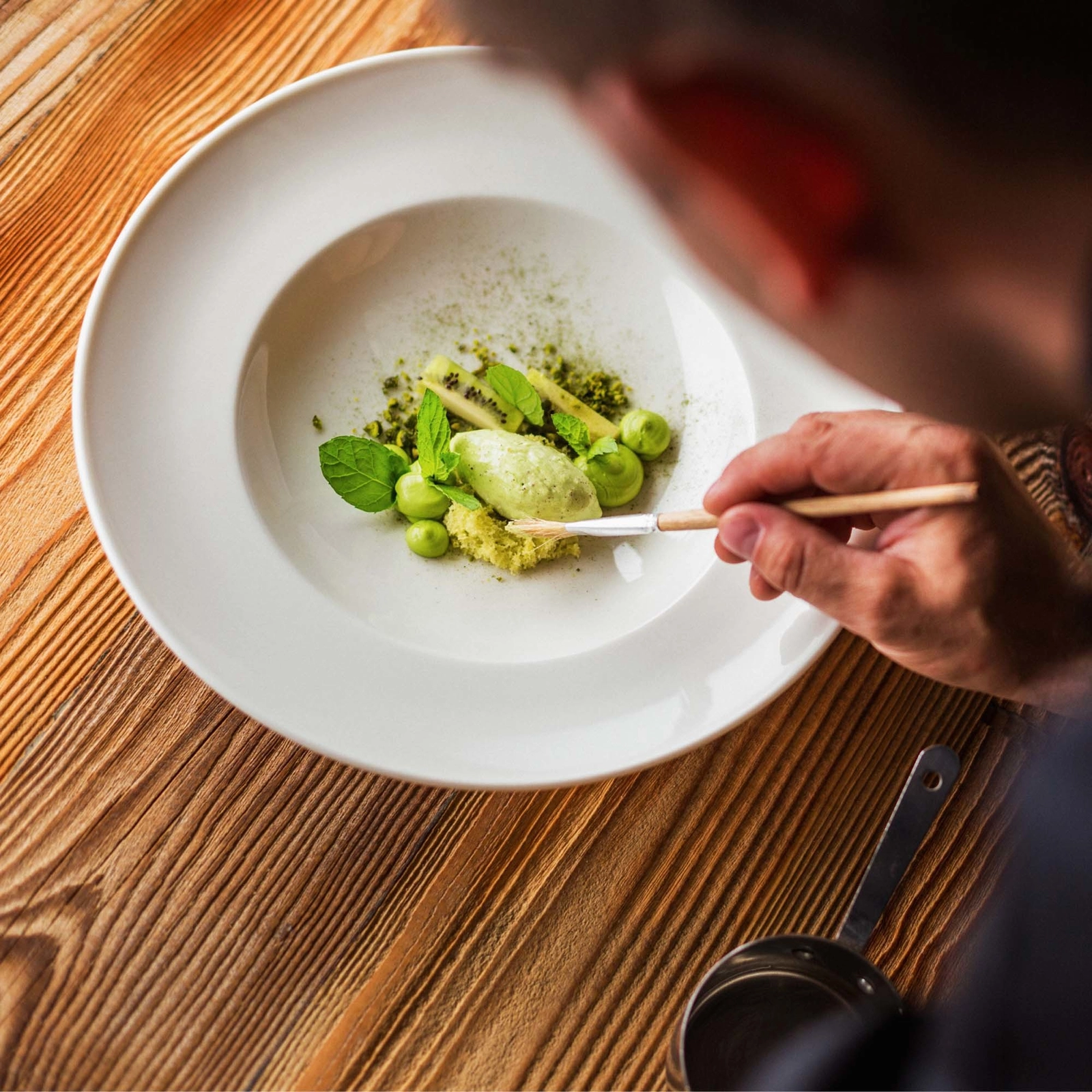 Talerz do pasty, Ø300 mm | FINE DINE, Crema