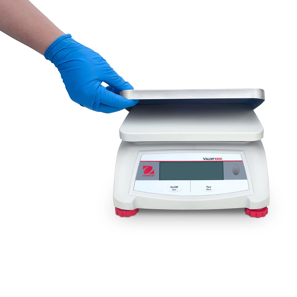 Waga pomocnicza 6 kg, dokładność 1 g, szalka 242×190 mm | OHAUS, 730060