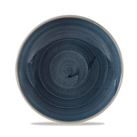 Miska coupe, Ø248 mm | CHURCHILL, Stonecast Blueberry