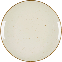 Talerz płytki Hotel z porcelany Ø280 mm, kremowy | LUBIANA, Art