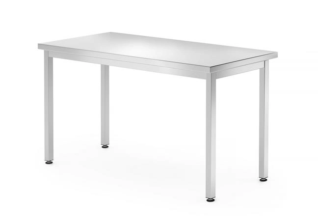 Stół centralny bez półki – skręcany, 1200x600x850 mm | HENDI, Kitchen Line