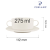 Bulionówka, 275 ml | PORLAND, Line