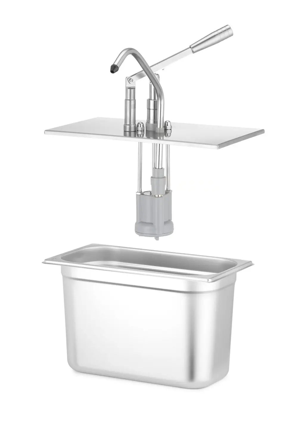 Pokrywa z dyspenserem do pojemników GN 1/3, 330x180 mm | HENDI, 558157