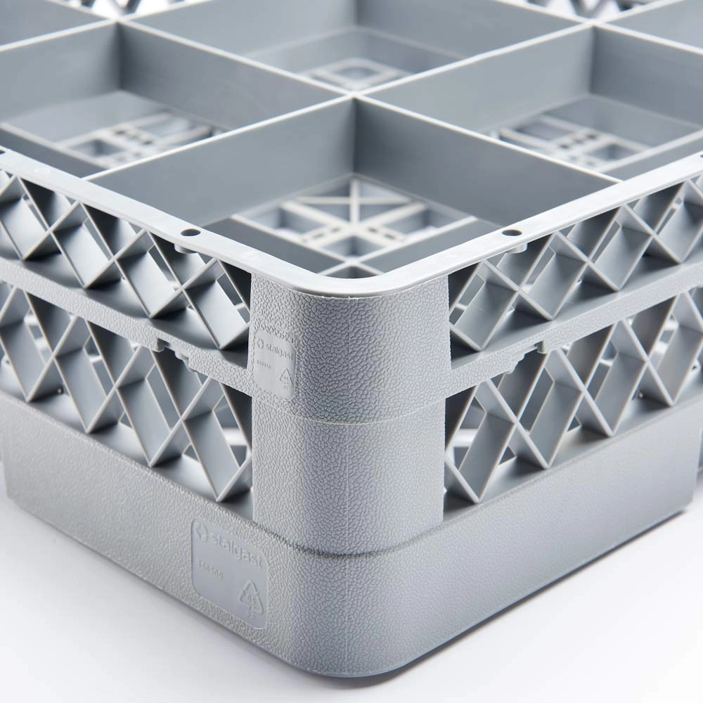 Kosz do zmywarki na 9 elementów (3x3), 500×500×104 mm | STALGAST, 810900
