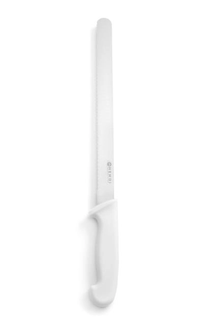 Nóż do chleba HACCP, 430 mm, biały | HENDI, 843154