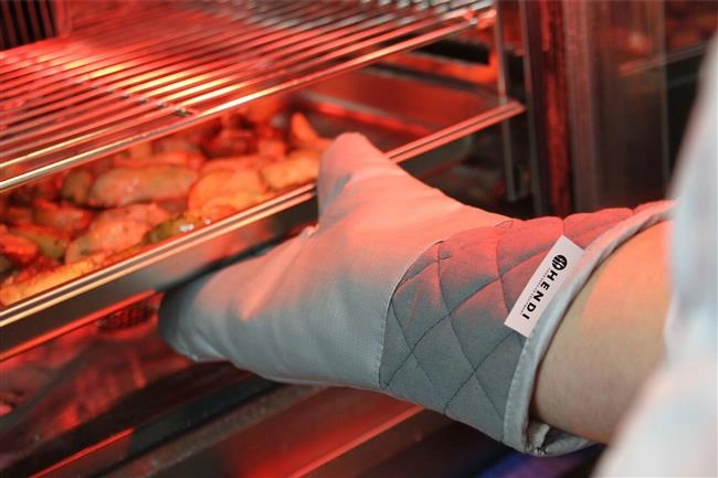 Rękawice ochronne z włókna szklanego, 2 szt., 360 mm | HENDI, 556627