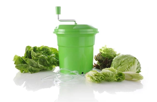 Wirówka do sałaty, 12 l, zielona, ⌀335x430 mm | HENDI, 222553