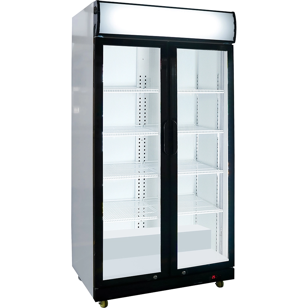 Szafa chłodnicza przeszklona 2-drzwiowa, 569 l, 870x605x1996 mm | STALGAST, 850590