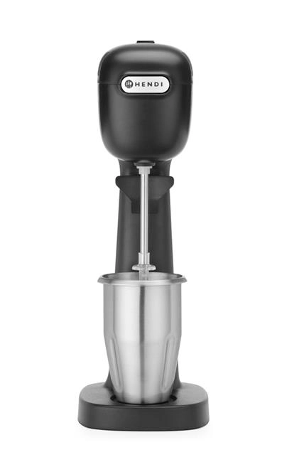 Shaker do koktajli mlecznych, czarny, 0,95 l, 0,4 kW, 170x196x490 mm | HENDI, 221600