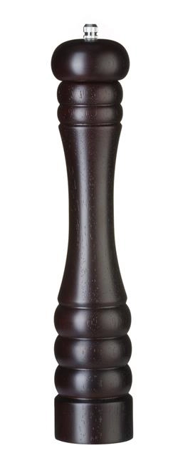 Młynek do pieprzu drewniany, ciemne drewno, ø60x315 mm | HENDI, 469828