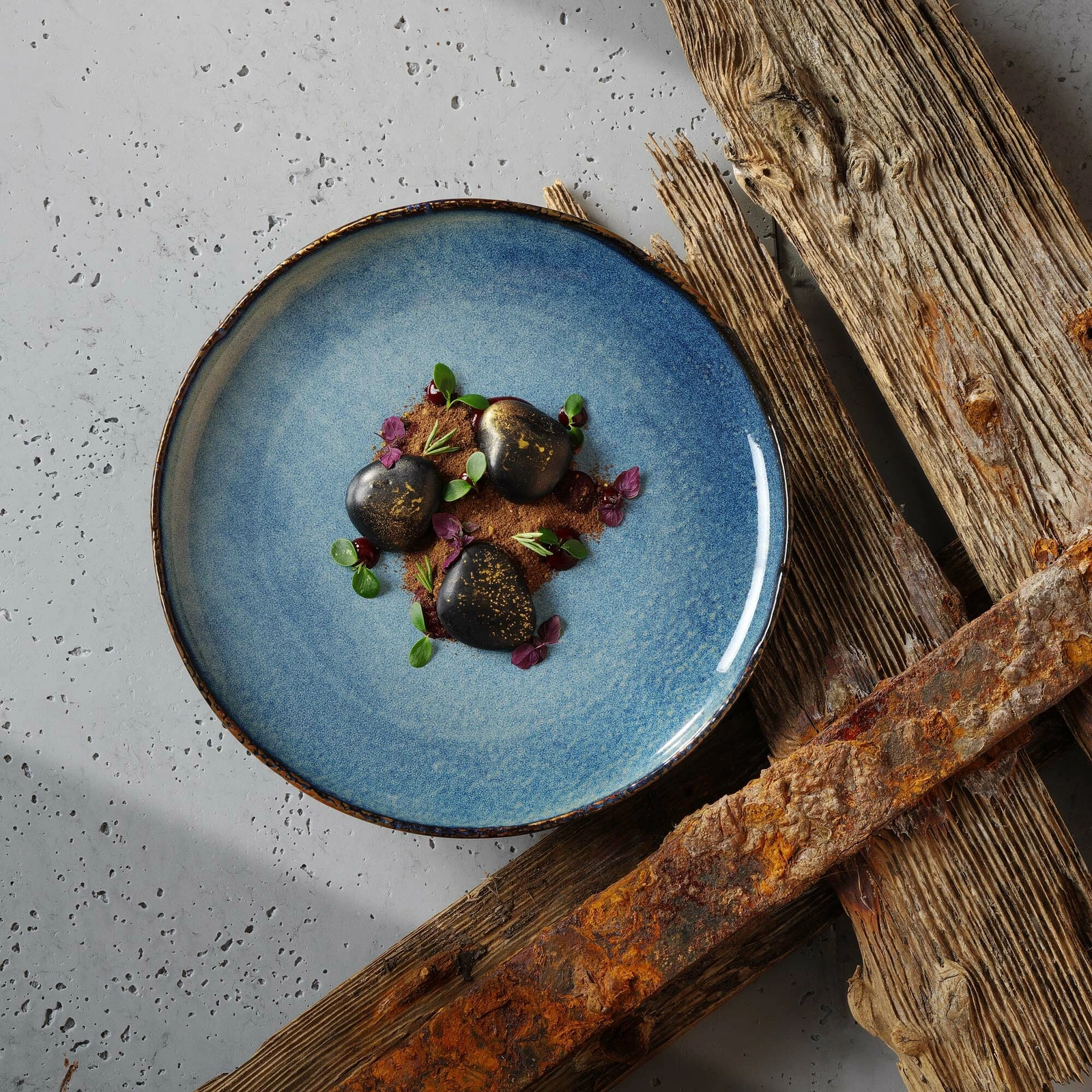 Miska bufetowa, Ø300 mm, niebieska | FINE DINE, Eminence