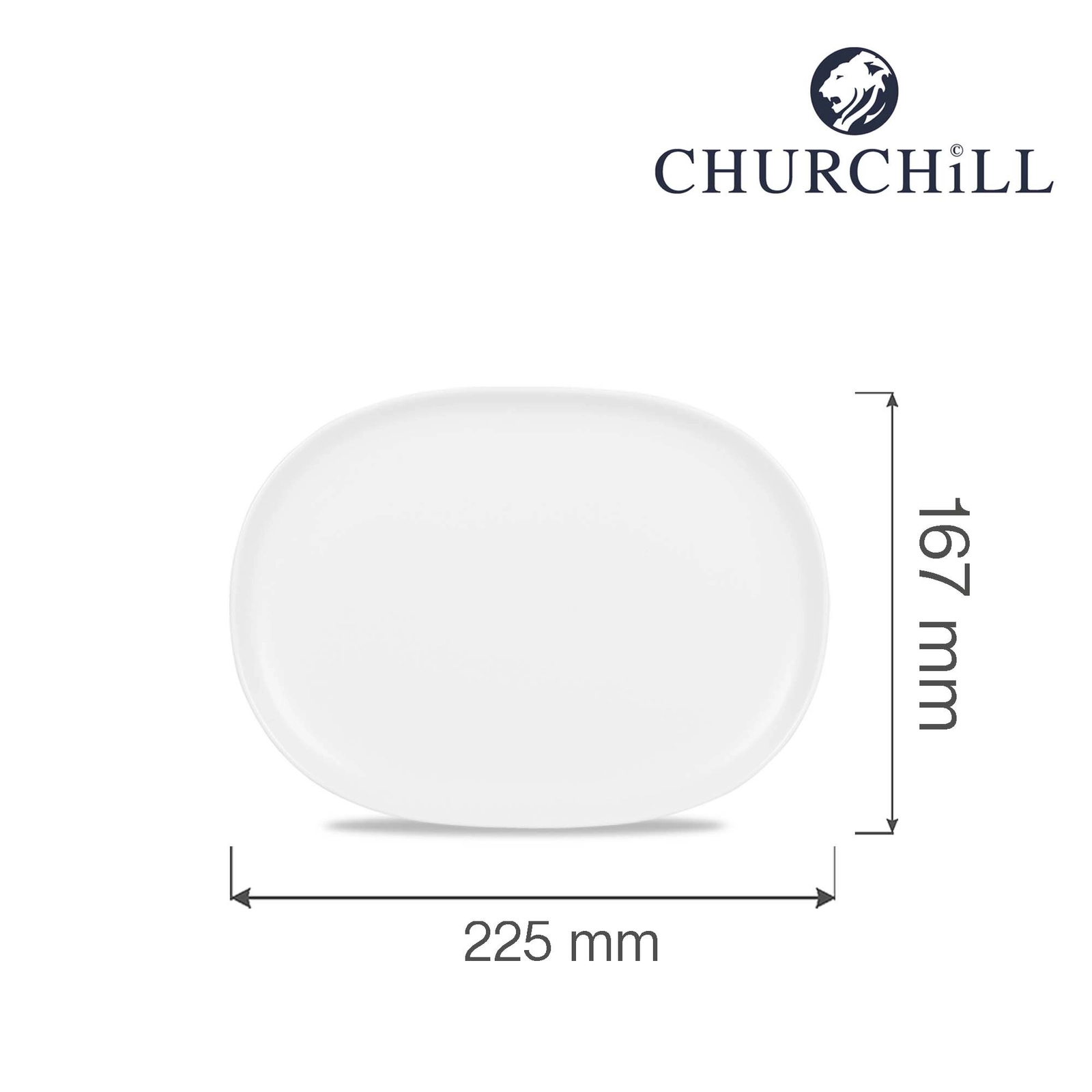 Półmisek owalny 167×225 mm | CHURCHILL, Alchemy Moonstone