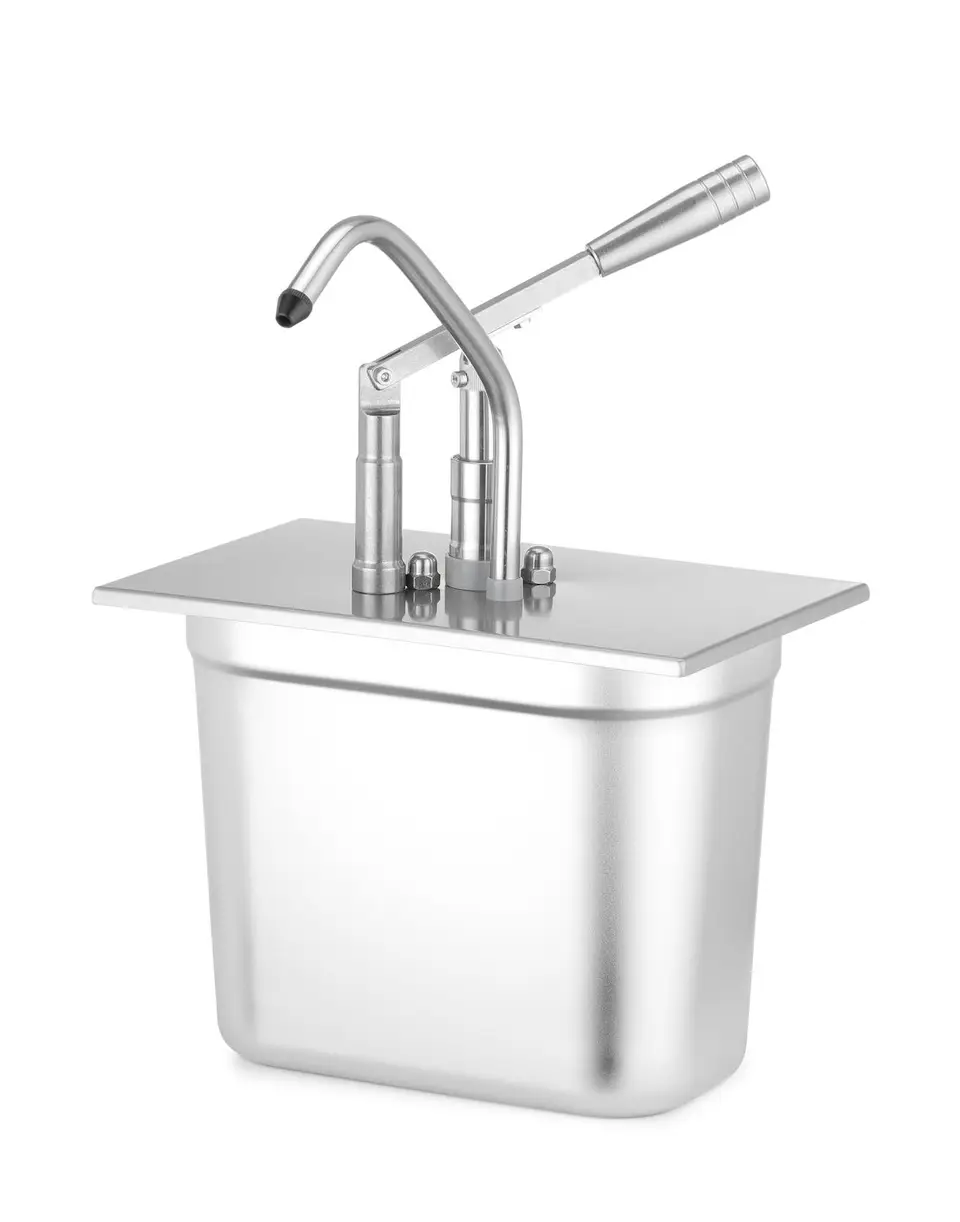 Pokrywa z dyspenserem do pojemników GN 1/4, 270x165 mm | HENDI, 558140