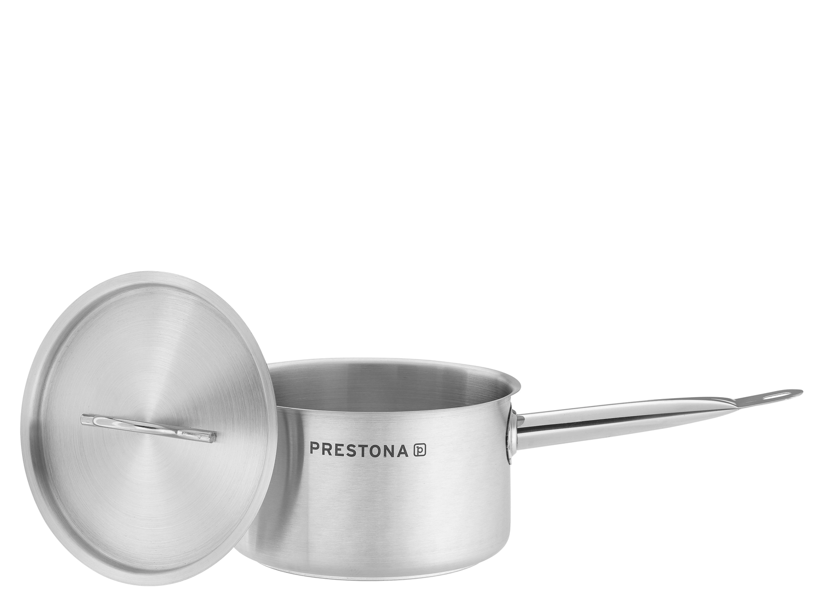 Rondel 1,8 l o średnicy 160 mm ze stali nierdzewnej z pokrywką | PRESTONA, 210148