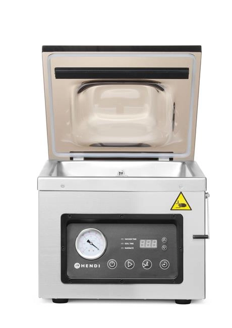 Pakowarka próżniowa – komorowa, 230 V, 0,95 kW, 367x425x364 mm | HENDI, Profi Line