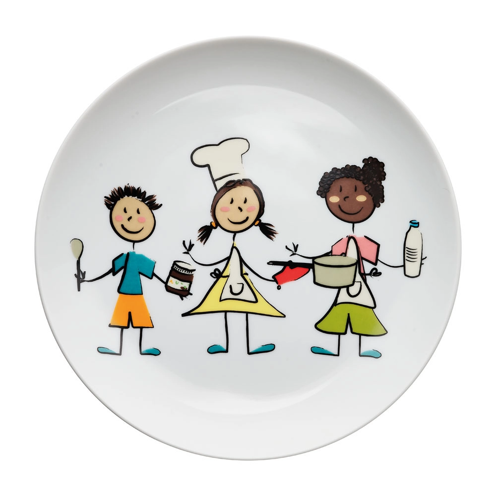 Talerz płytki z porcelany Ø205 mm | STALGAST, Przedszkolny II